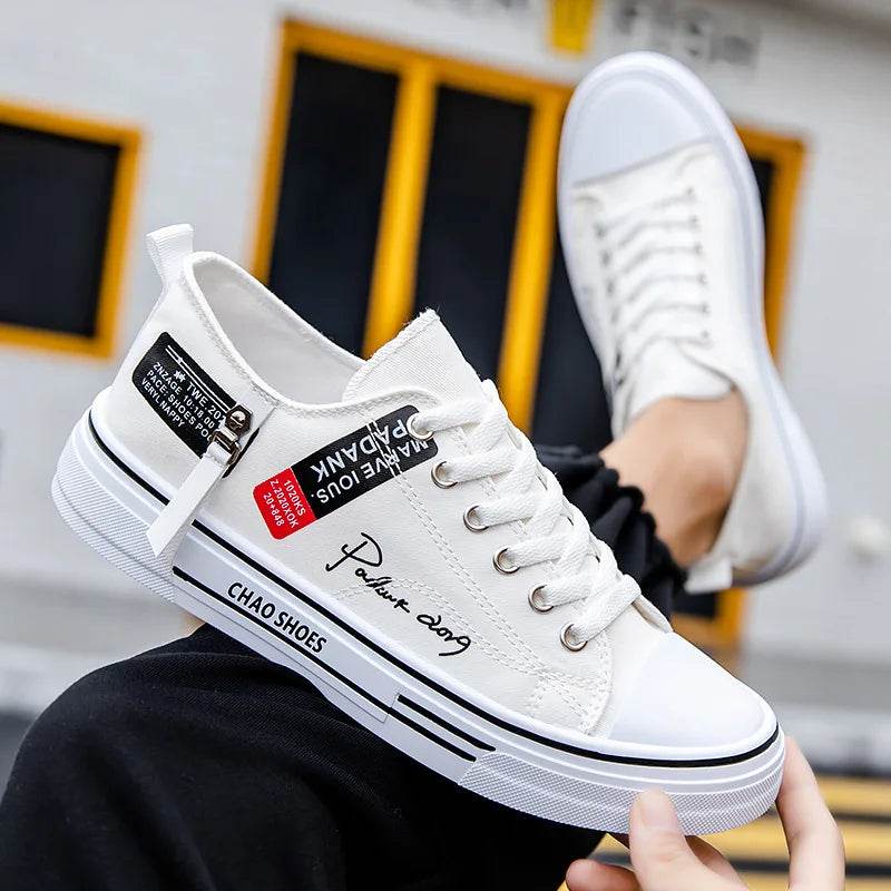 Buy Center Men’s Canvas Sneakers - Breathable Summer Casual Shoes - Buy Center UK
