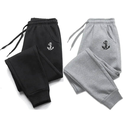 Buy Center Men's Printed Joggers - Fleece Casual Running Pants - Buy Center UK