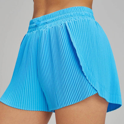 Buy Center Women's Yoga Shorts - Pleated Skirt, Quick Dry Design - Buy Center UK
