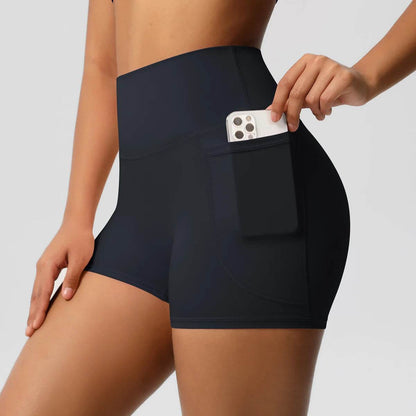 Buy Center Women's Nylon Tummy Lifting Shorts - Gym & Outdoor Ready - Buy Center UK