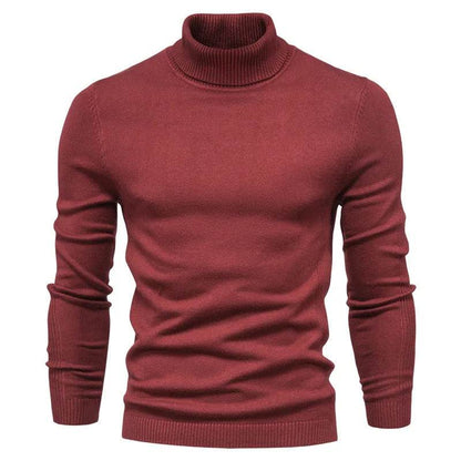 Buy Center Men’s Winter Turtleneck Sweater - Warm Slim Fit Casual - Buy Center UK