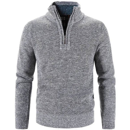 Buy Center Men’s Turtleneck Sweater - Fleece Pullover for Winter - Buy Center UK