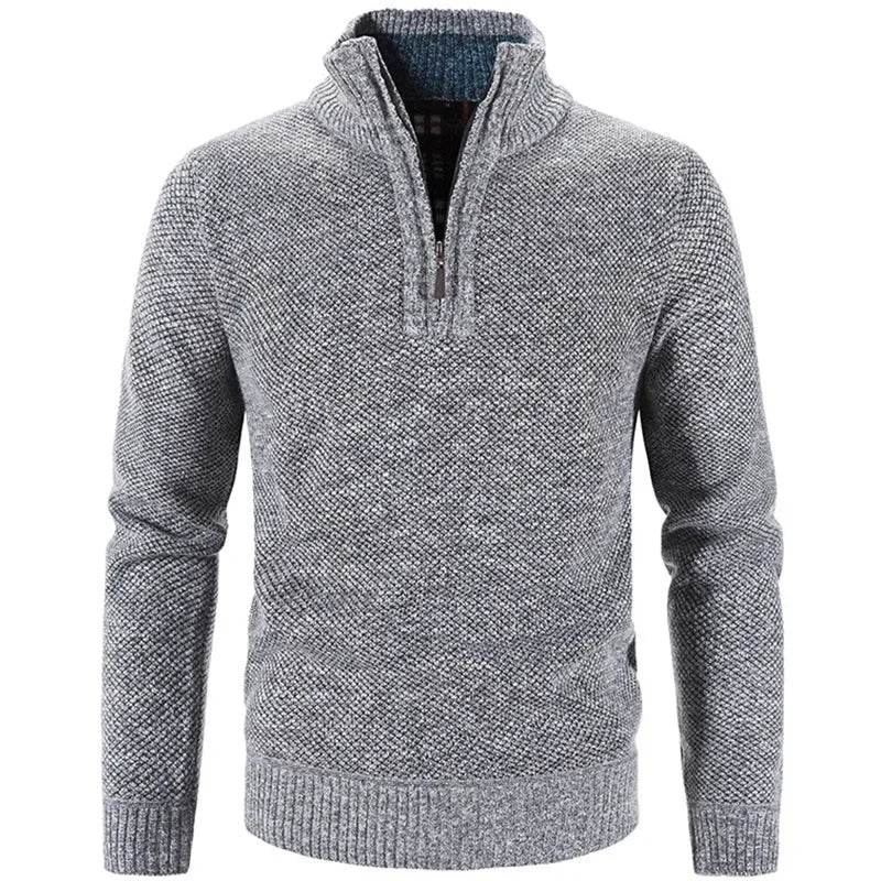 Buy Center Men’s Turtleneck Sweater - Fleece Pullover for Winter - Buy Center UK