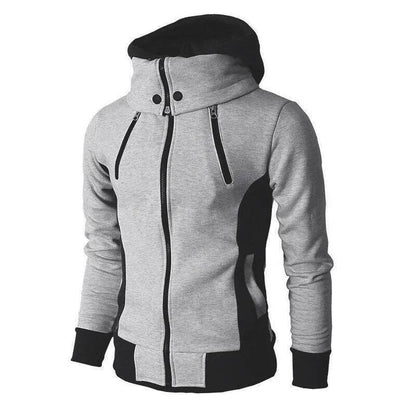 Buy Center 2024 Men’s Long Sleeve Zipper Hoodie - Slim Fit Style - Buy Center UK