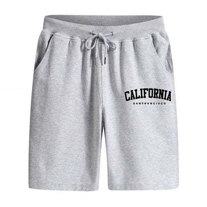 Buy Center Men’s Walking Shorts - Stylish California Print Knee-Length - Buy Center UK