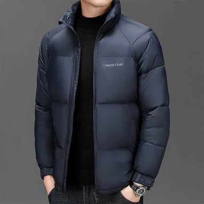 2024 Winter Puffer Jacket for Men - Windproof, Stylish & Warm - Buy Center UK