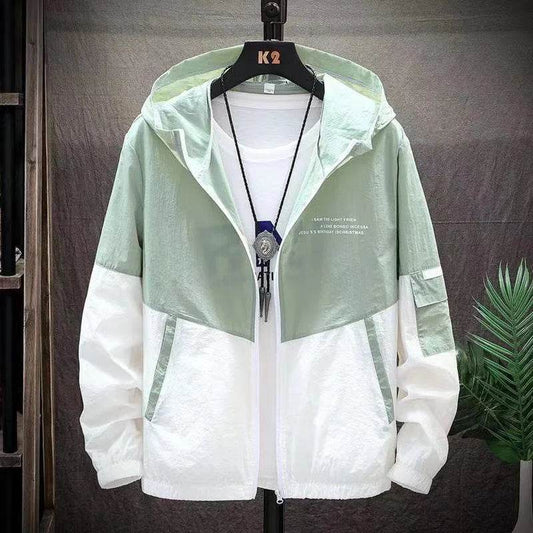 Buy Center Waterproof Summer Hooded Jacket - Quick Dry & Sun Protection - Buy Center UK