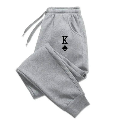 Buy Center King of Spades Jogging Pants - Fashionable Fleece Comfort - Buy Center UK