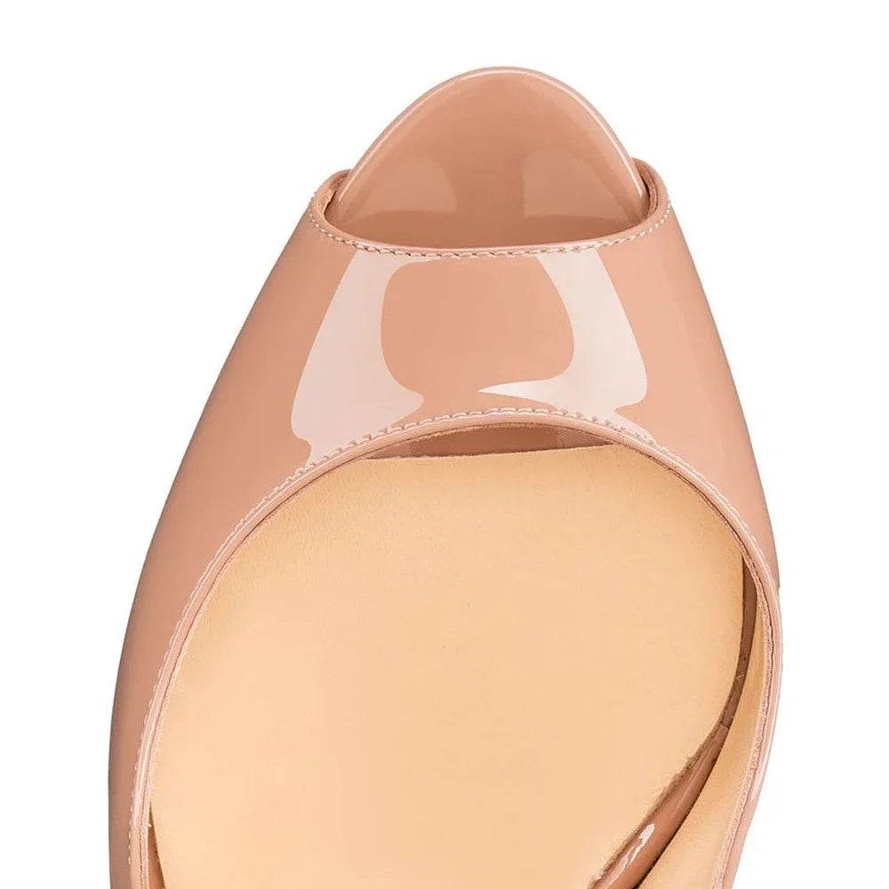 Buy Center 14CM High Heel Sandals - Sexy Open Toe Platform Shoes - Buy Center UK