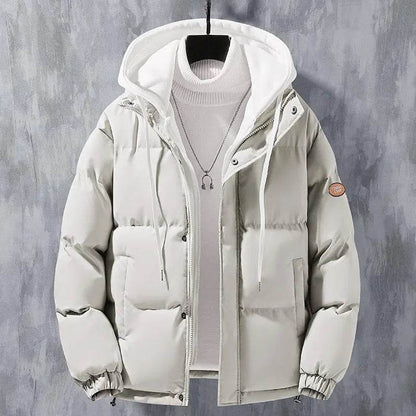 Buy Center Men's Winter Puffer Jacket - Thickened Warm Cotton Coat - Buy Center UK