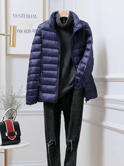 Buy Center Women’s Ultralight Down Jacket - Windproof & Slim Fit - Buy Center UK