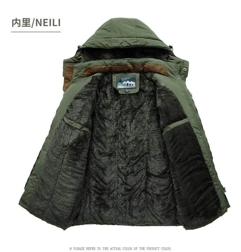 Buy Center Men's Winter Hooded Parka - Warm Casual Down Jacket - Buy Center UK