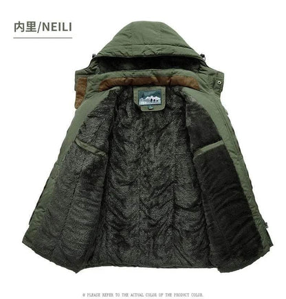 Buy Center Men's Winter Hooded Parka - Warm Casual Down Jacket - Buy Center UK