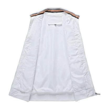 Men's Windbreak Bomber Jacket - Stylish Casual Wear for Spring - Buy Center UK
