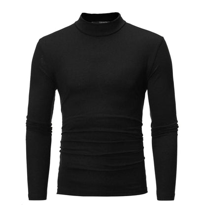 Buy Center Men's Slim Fit Long-Sleeved Turtleneck Sweater for Winter - Buy Center UK