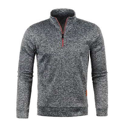 Buy Center Men's Half Zipper Pullover - Stylish Turtleneck Sweatshirt - Buy Center UK