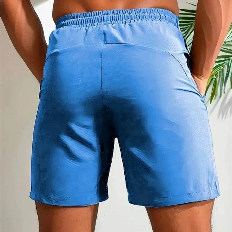 UETEEY Men's Summer Gym Shorts - Breathable, Quick-Drying Workout Pants - Buy Center UK