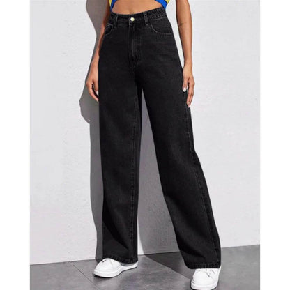 Buy Center High-Waisted Women's Jeans - Versatile Straight-Leg Design - Buy Center UK