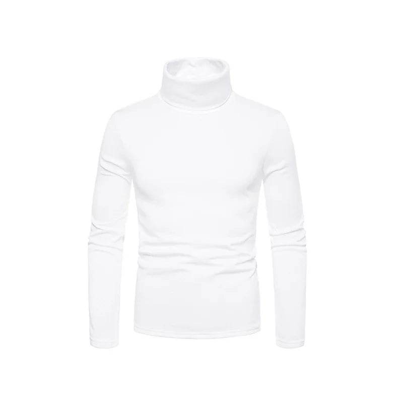 Buy Center Men's Casual Slim Fit Turtleneck Pullover - Autumn Fashion - Buy Center UK
