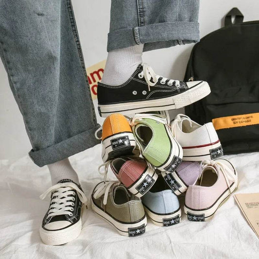 Buy Center Korean Style Canva Shoes - Lightweight & Breathable for All - Buy Center UK