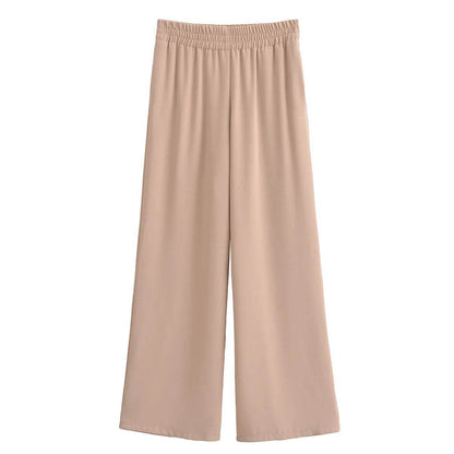 PB&ZA Women's Fashion Sets - Collared Blouse & Wide Leg Pants - Buy Center UK