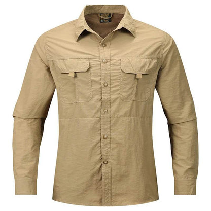 Buy Center Men’s Breathable Jogger Shirts - Quick Dry & Multi-Pockets - Buy Center UK