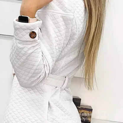 Buy Center Women's Double-Breasted Winter Jacket - Chic & Warm - Buy Center UK
