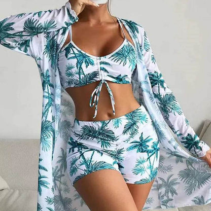 Buy Center Summer 2025 Floral Print Tankini Set - Women's Swimwear - Buy Center UK