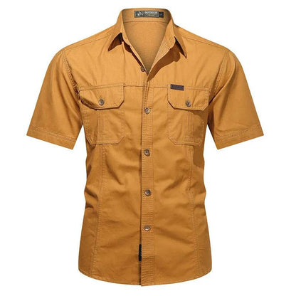 Buy Center Men's Oversized Cargo Shirts - 4XL & 5XL Casual Blouse - Buy Center UK