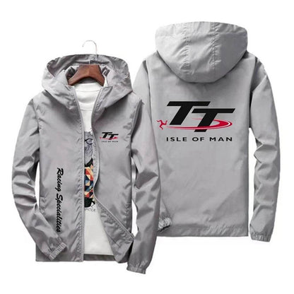 Buy Center Windproof Outdoor Jacket for Men - Quick-Drying, Zip Hoodie - Buy Center UK