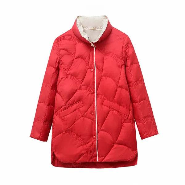 2023 Winter Stand Collar Down Jacket - Ultra Lightweight & Warm - Buy Center UK