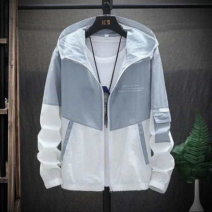 Buy Center Waterproof Summer Hooded Jacket - Quick Dry & Sun Protection - Buy Center UK