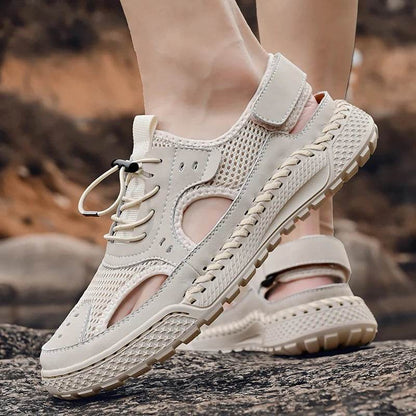 Buy Center Men's Leather Sandals - Outdoor Sports & Beach Shoes - Buy Center UK