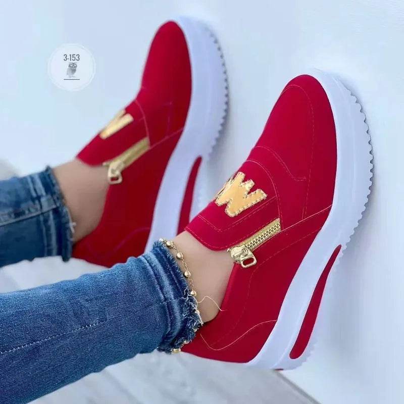 Buy Center 2024 Women Flats - Elegant Lightweight Platform Sneakers - Buy Center UK