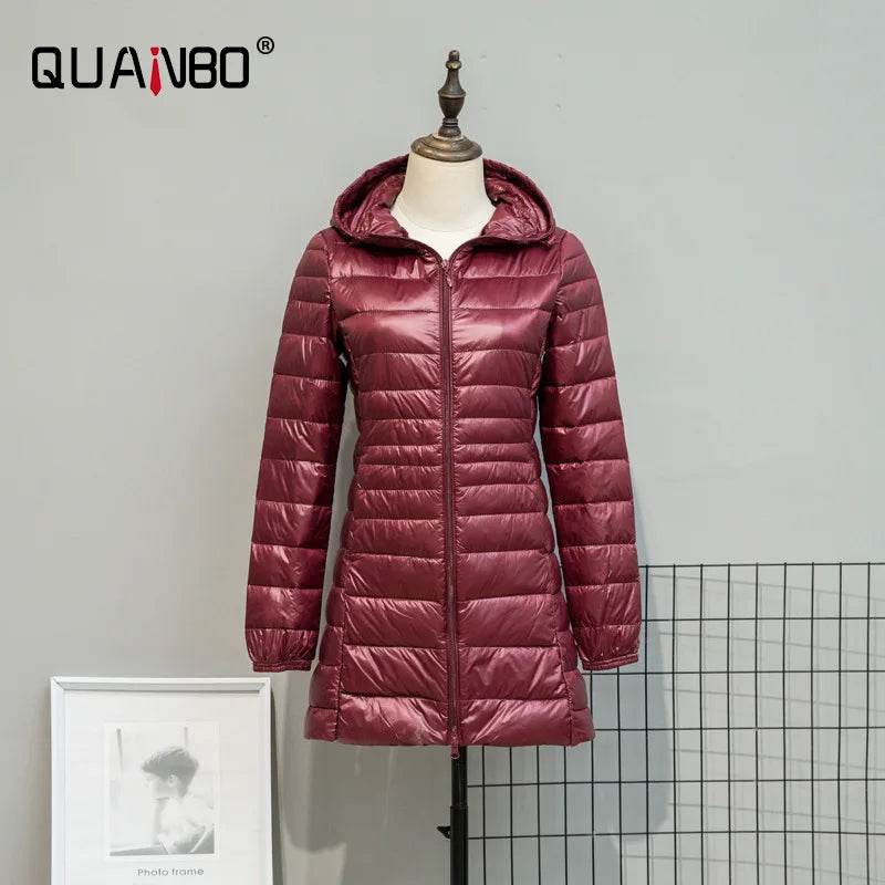 Buy Center Women's Lightweight Quilted Jacket - Water & Wind Resistant - Buy Center UK
