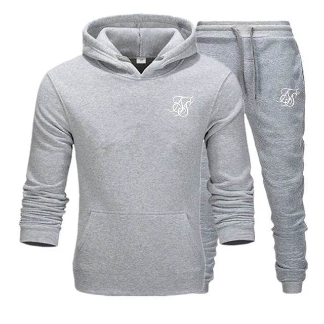 Sik Silk Men’s Tracksuit - Stylish Sweatshirt & Sweatpants Set - Buy Center UK