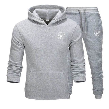Sik Silk Men’s Tracksuit - Stylish Sweatshirt & Sweatpants Set - Buy Center UK