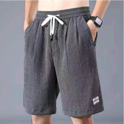 Buy Center Men's Summer Ice Silk Shorts - Breathable & Loose Fit - Buy Center UK