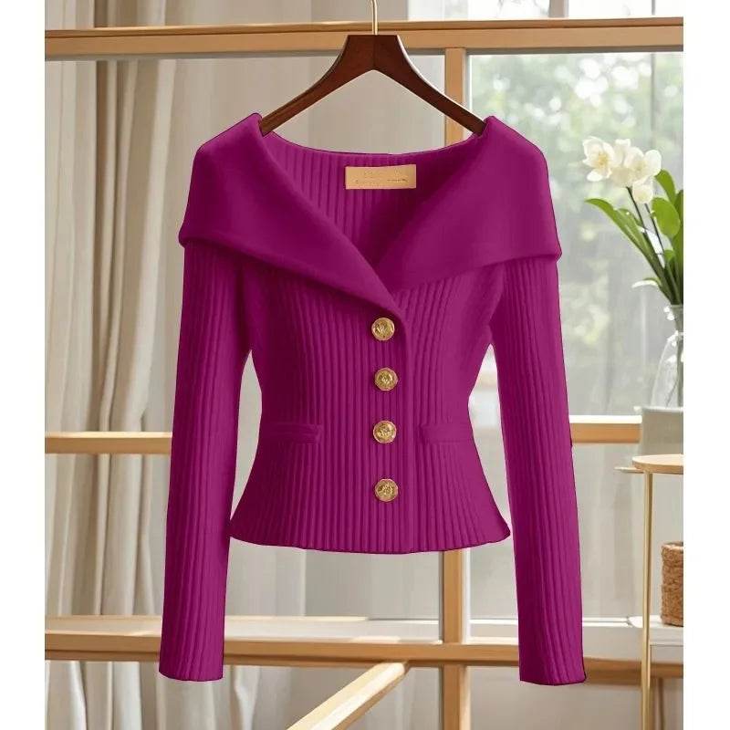 Buy Center Women's Cardigan Sweater - Stylish Casual Knitwear - Buy Center UK