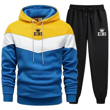 Buy Center Men's Tracksuit - Stylish Hoodie & Pants Set for All Seasons - Buy Center UK