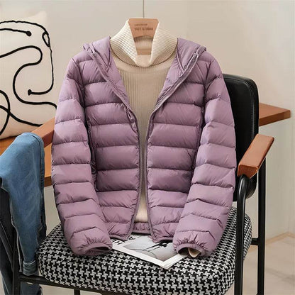 2024 Women’s Packable Puffer Jacket - Ultra Lightweight & Stylish - Buy Center UK
