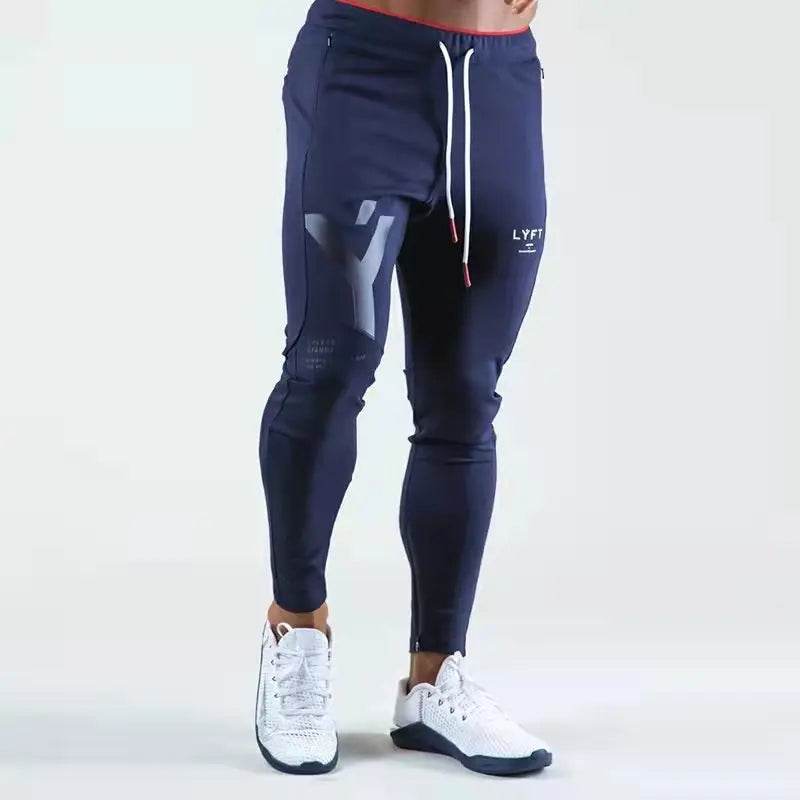 Buy Center Men's Breathable Trousers - Zipper Sports Pants for Fit - Buy Center UK
