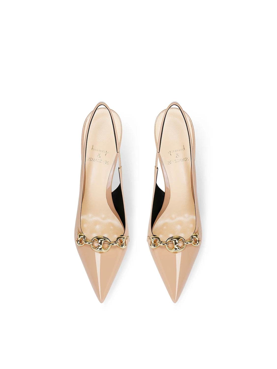 LEOSOXS High Heel Stiletto Pumps - French Style, Thin Buckle Design - Buy Center UK