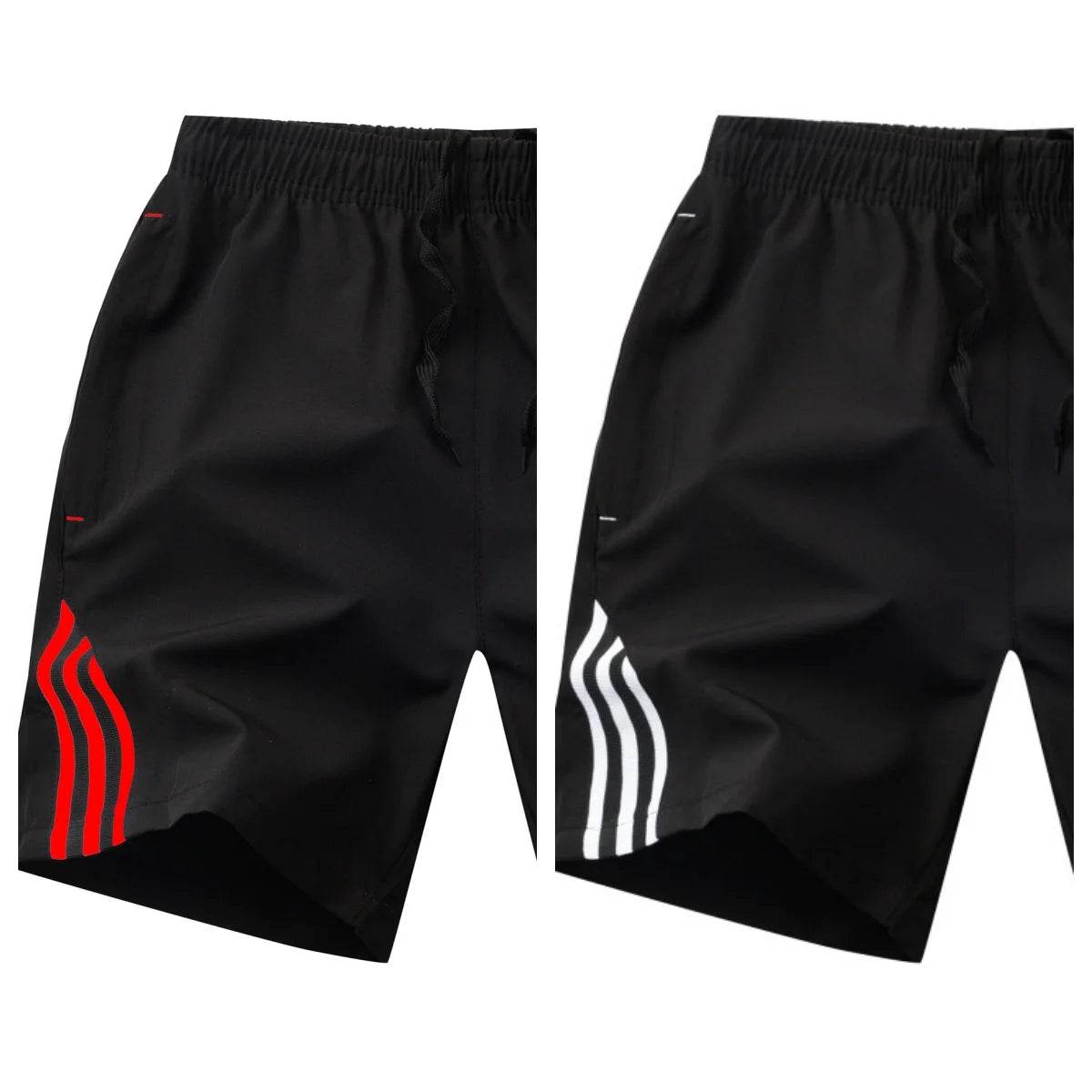 Buy Center Oversized Three Bar Shorts - Casual Beachwear for Men - Buy Center UK