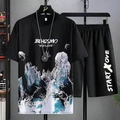 2024 Summer Quick-Drying Suit for Men - Stylish T-shirt & Shorts Set - Buy Center UK