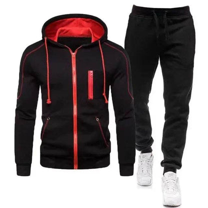 Buy Center 2024 Men’s Tracksuit - Warm Double Zipper Jacket & Pants - Buy Center UK