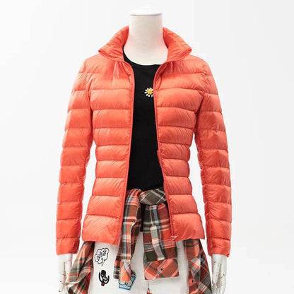 Buy Center Women's Spring Puffer Coat - Ultra Light Duck Down - Buy Center UK