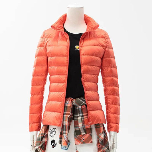 Buy Center Women's Spring Puffer Coat - Ultra Light Duck Down - Buy Center UK