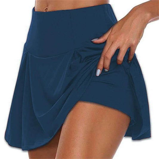 Buy Center Women's High Waist Tennis Skirts - Quick Dry A-Line Fit - Buy Center UK