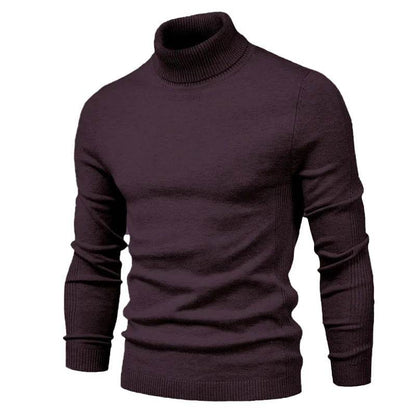 Buy Center Men’s Winter Turtleneck Sweater - Warm Slim Fit Casual - Buy Center UK